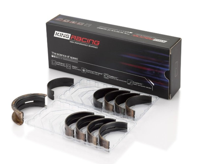 King Engine Bearings Toyota Ford 260ci 289ci 302 5.0L Windsor Crankshaft Main Bearing Set (Set of 5)-Bearings-Grocery Getter Performance