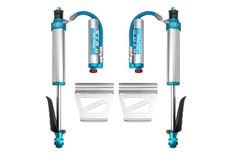 King Shocks 03-09 Lexus GX470 (Coil Spring Conv Only) Rear 2.5 Dia Remote Res Shock w/Adj (Pair)-Shocks and Struts-Grocery Getter Performance