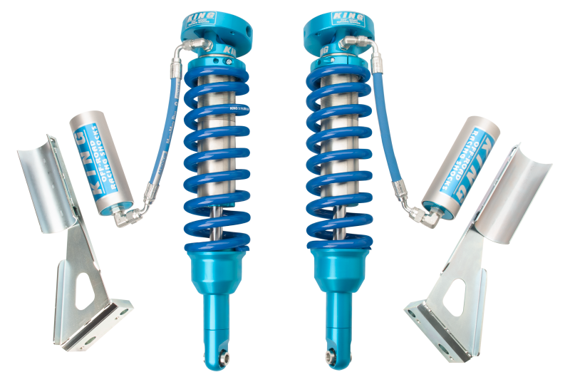 King Shocks 03-09 Toyota Land Cruiser 120 Front 2.5 Dia Remote Res Coilover (Pair)-Coilovers-Grocery Getter Performance