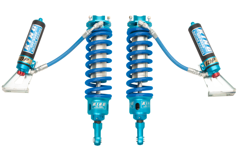 King Shocks 2005+ Toyota Tacoma (6 Lug) Front Stg 3 Kit 3.0 Dia Res Coilover w/Adj/Int Bypass (Pair)-Coilovers-Grocery Getter Performance