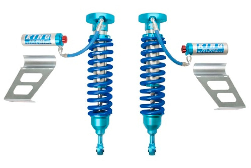 King Shocks 2007+ Toyota Tundra 2.5 Dia Front Coilover w/Remote Reservoir w/Adjuster (Pair)-Coilovers-Grocery Getter Performance