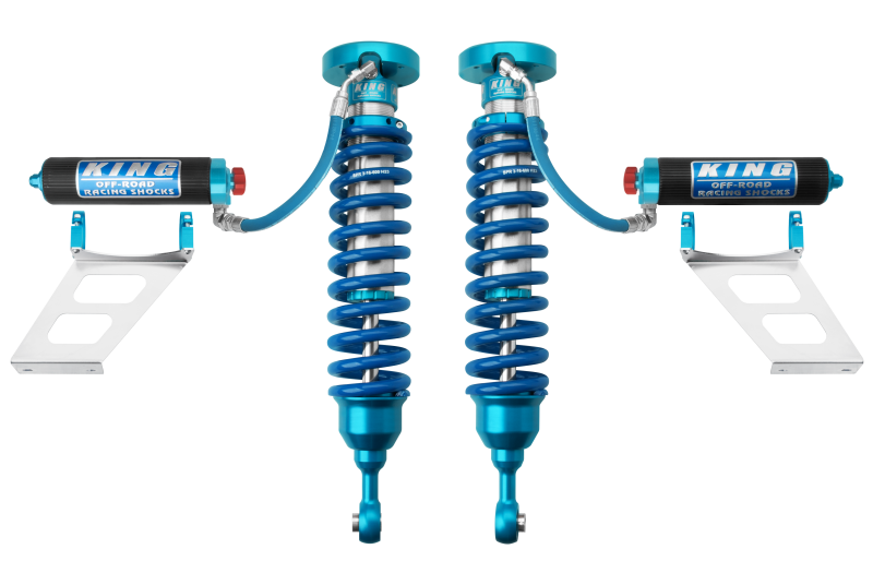 King Shocks 2007+ Toyota Tundra 2.5 Dia Front Coilover w/Remote Reservoir w/Adjuster (Pair)-Coilovers-Grocery Getter Performance