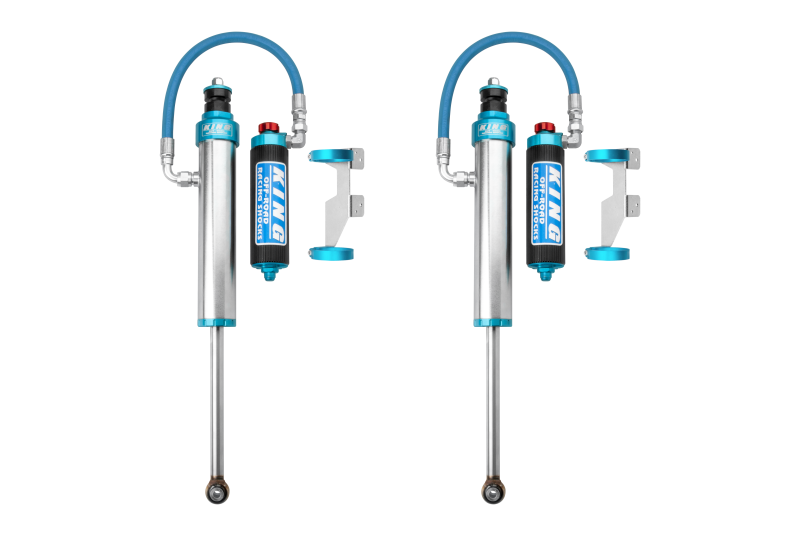 King Shocks 2007+ Toyota Tundra Rear 2.5 Dia Remote Reservoir Shock w/Adjuster (Pair)-Shocks and Struts-Grocery Getter Performance