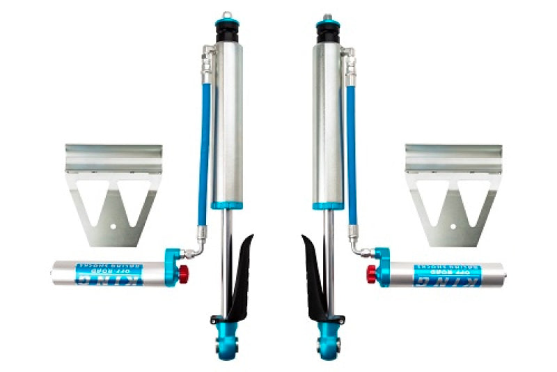 King Shocks 2008+ Toyota Land Cruiser 200 Rear 2.5 Dia Remote Res Shock w/Adjuster (Pair)-Shocks and Struts-Grocery Getter Performance