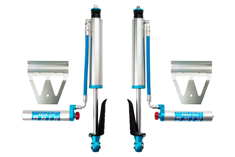 King Shocks 2008+ Toyota Land Cruiser 200 Rear 2.5 Dia Remote Res Shock w/Adjuster (Pair)-Shocks and Struts-Grocery Getter Performance