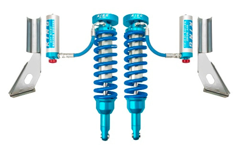 King Shocks 2010+ Toyota FJ Front 2.5 Dia Coilover Remote Reservoir Shock w/Adjuster (Pair)-Coilovers-Grocery Getter Performance
