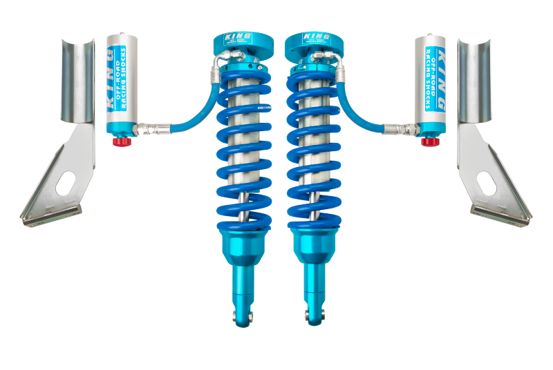 King Shocks 2010+ Toyota FJ Front 2.5 Dia Coilover Remote Reservoir Shock w/Adjuster (Pair)-Coilovers-Grocery Getter Performance