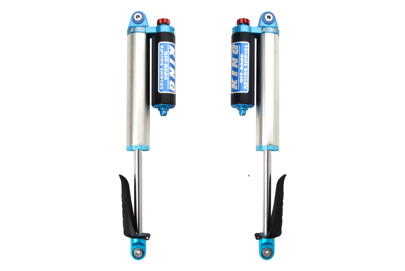 King Shocks 2018+ Jeep Wrangler JL Rear 2.5 Dia Piggyback Res Shock 2.5in-5in Lift w/Adj (Pair)-Shocks and Struts-Grocery Getter Performance