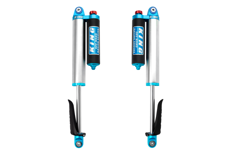 King Shocks 2018+ Jeep Wrangler JL Rear 2.5 Dia Piggyback Res Shock for 6in Lift w/Adjuster (Pair)-Shocks and Struts-Grocery Getter Performance