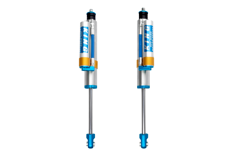 King Shocks 2019+ Ram 1500 4WD Rear 2.5 Dia Piggy Hose Reservoir Shock (Pair)-Shocks and Struts-Grocery Getter Performance