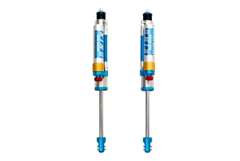 King Shocks 2019+ Ram 1500 4WD Rear 2.5 Dia Piggy Hose Reservoir Shock w/Adjuster (Pair)-Shocks and Struts-Grocery Getter Performance