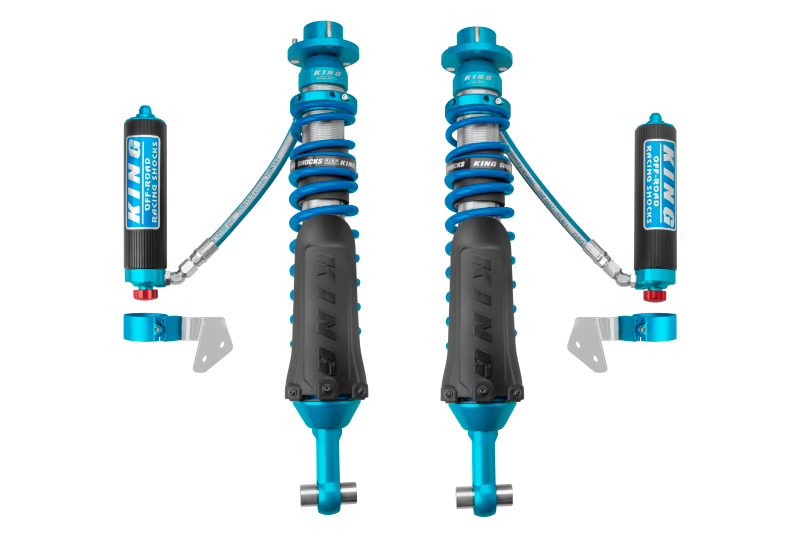 King Shocks 2021 Ford Bronco Rear 2.5 Dia Remote Reservoir Shock w/Adjusters (Pair)-Shocks and Struts-Grocery Getter Performance