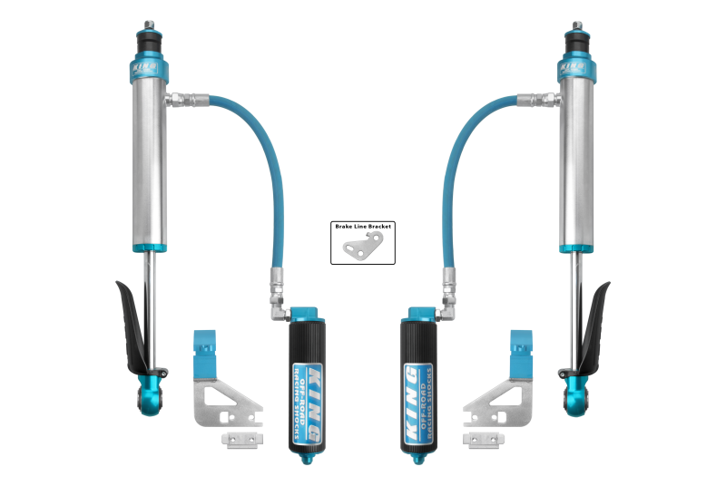 King Shocks 2022+ Toyota Tundra 2.5 Dia. Rear Remote Reservoir Shock (Pair)-Shocks and Struts-Grocery Getter Performance