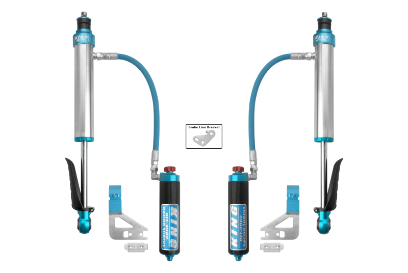 King Shocks 2022+ Toyota Tundra Rear 2.5 Dia Remote Reservoir Coilover & Adjuster (Pair)-Coilovers-Grocery Getter Performance