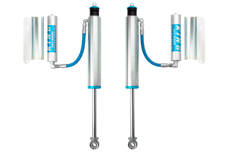 King Shocks 89-97 Toyota Land Cruiser 80 Rear 2.5 Dia Remote Reservoir Shock 0-2in Lift (Pair)-Shocks and Struts-Grocery Getter Performance
