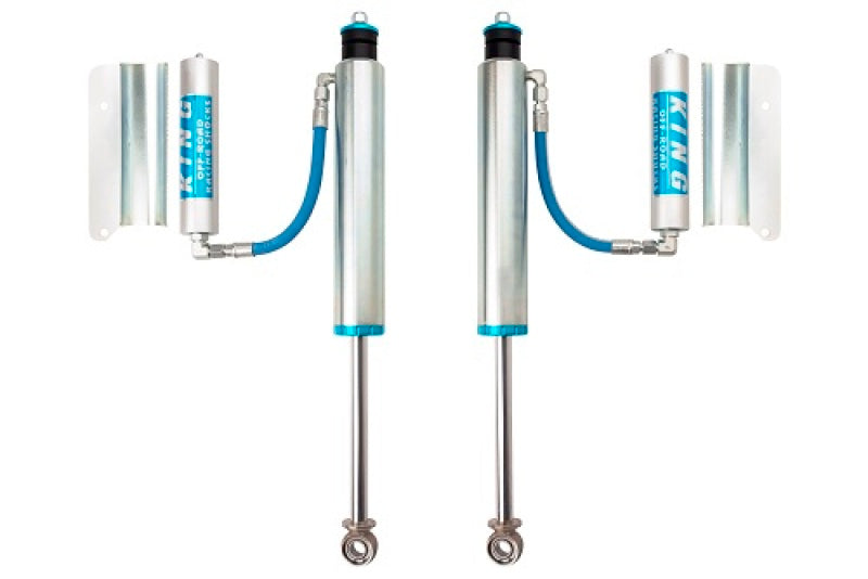King Shocks 89-97 Toyota Land Cruiser 80 Rear 2.5 Dia Remote Reservoir Shock 3-5in Lift (Pair)-Shocks and Struts-Grocery Getter Performance