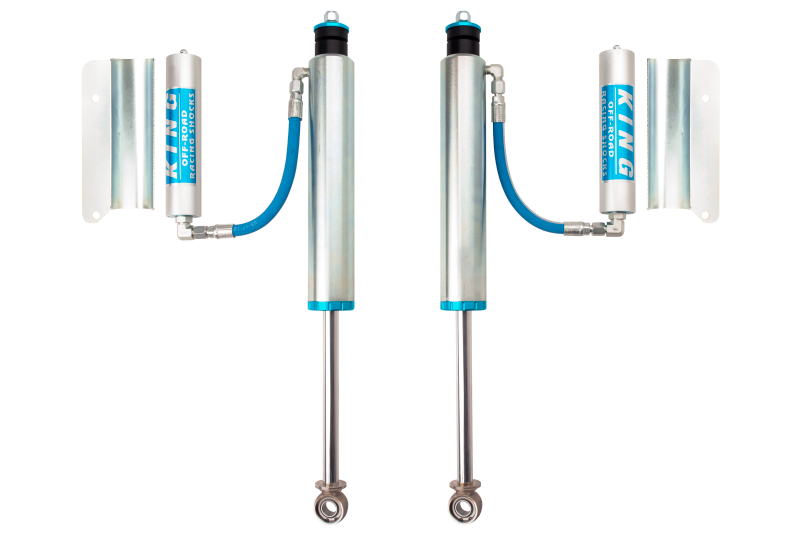 King Shocks 89-97 Toyota Land Cruiser 80 Rear 2.5 Dia Remote Reservoir Shock 6in Lift (Pair)-Shocks and Struts-Grocery Getter Performance