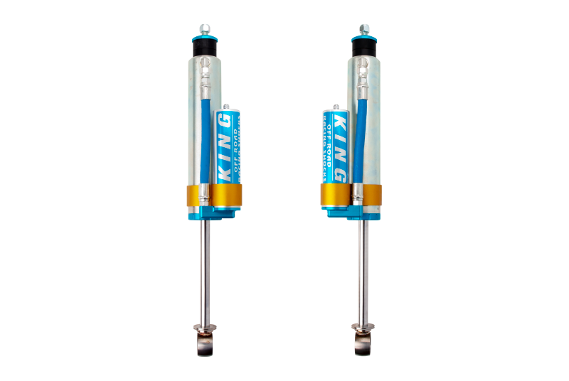 King Shocks 96-02 Toyota 4Runner Rear 2.5 Dia Piggy Hose Reservoir (Pair)-Shocks and Struts-Grocery Getter Performance