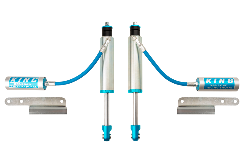 King Shocks 98-02 Toyota Land Cruiser 100 Front 2.5 Dia Remote Reservoir Shock (Pair)-Shocks and Struts-Grocery Getter Performance