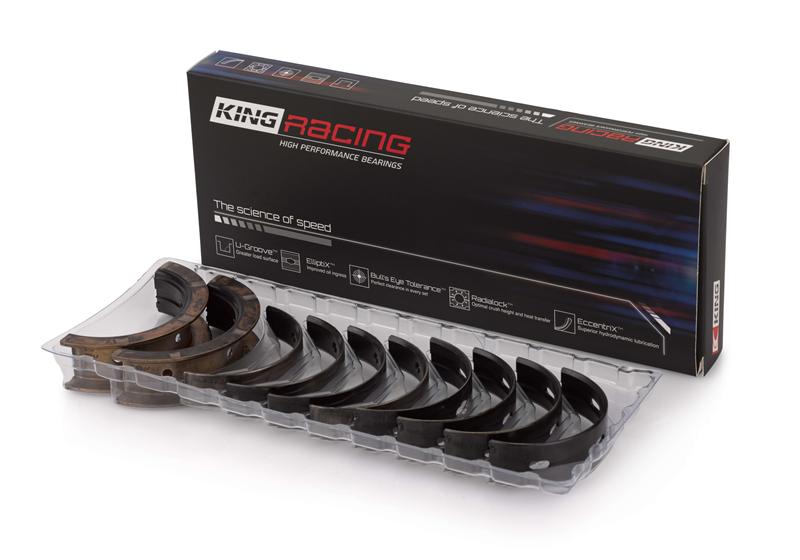 King Subaru WRX/STi EJ20 EJ22 EJ25 Flange #3 Position Performance Main Bearing Set - Size STDX-Bearings-Grocery Getter Performance