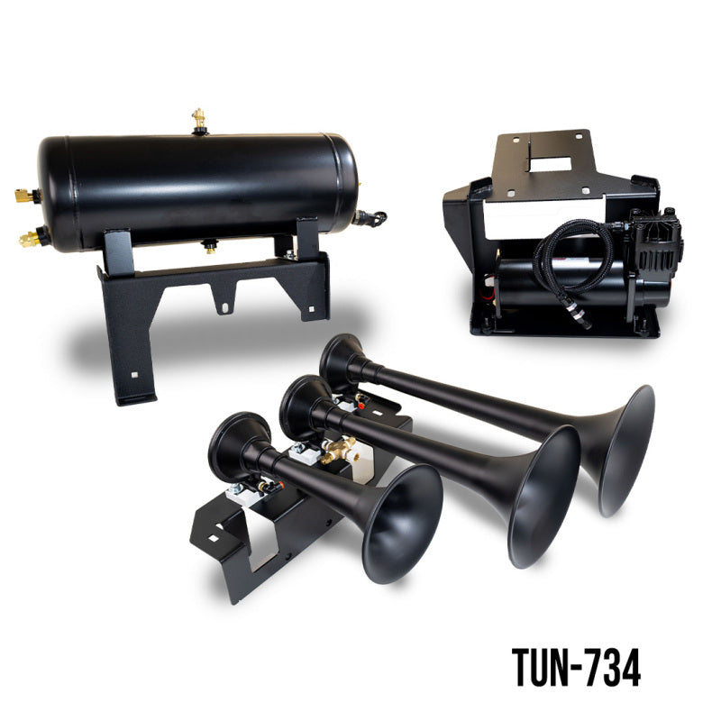 Kleinn 07-21 Toyota Tundra Onboard Air System w/ Model 730 Horns-Horns-Grocery Getter Performance