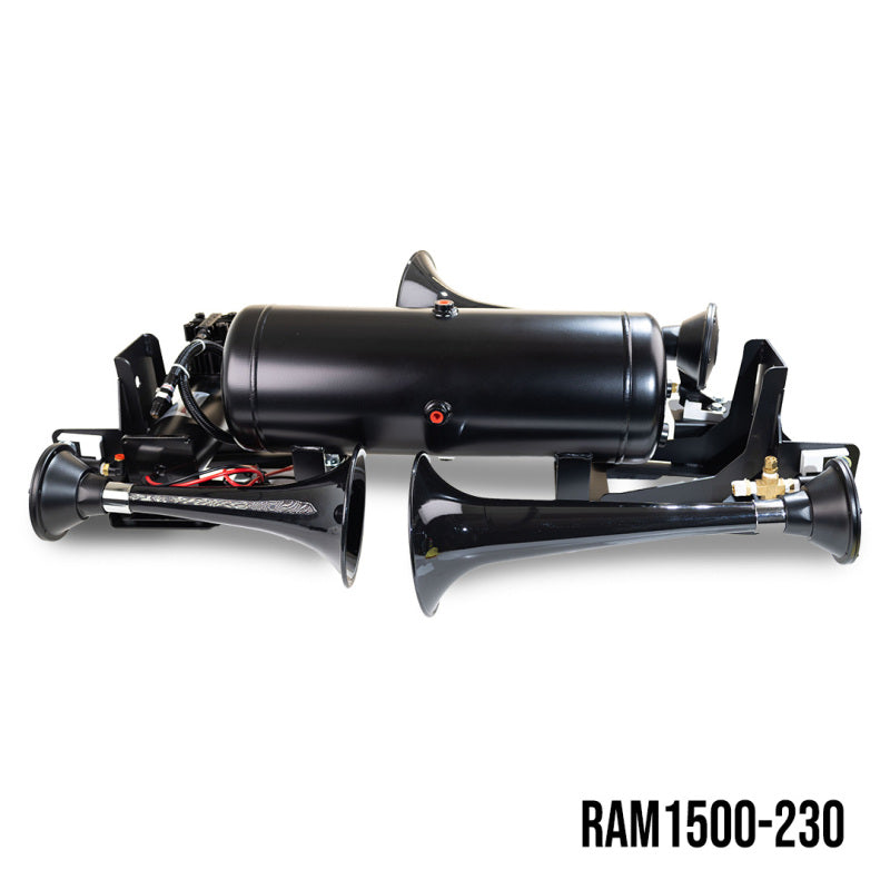 Kleinn 09-18 Dodge Ram 1500 Onboard Air System w/ Model 230 Horns-Horns-Grocery Getter Performance