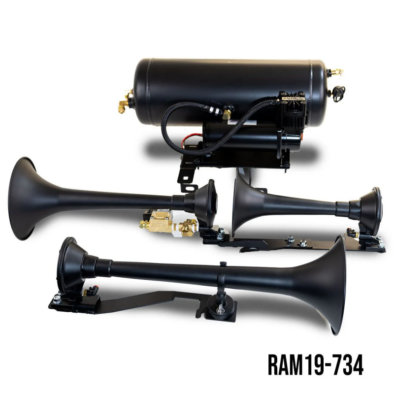 Kleinn Air Horns 19-24 RAM 1500 Direct Fit Train Horn & Onboard Air System-Horns-Grocery Getter Performance