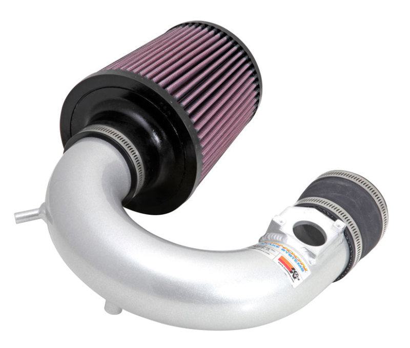 K&N 00-05 Celica GTS Silver Typhoon Short Ram Intake-Cold Air Intakes-Grocery Getter Performance