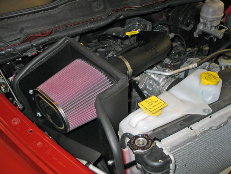 K&N 02-07 Dodge Ram V8-4.7L Performance Intake Kit-Cold Air Intakes-Grocery Getter Performance