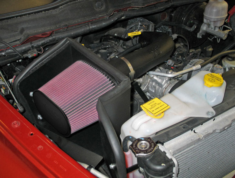K&N 02-07 Dodge Ram V8-4.7L Performance Intake Kit-Cold Air Intakes-Grocery Getter Performance