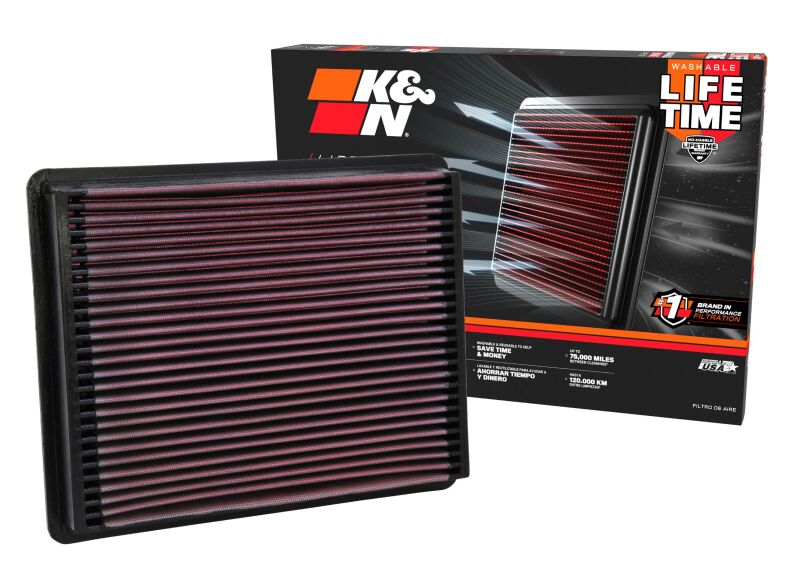 K&N 02-09 Cadillac / 99-09 Chevy/GMC PickUp Drop In Air Filter-Air Filters - Drop In-Grocery Getter Performance