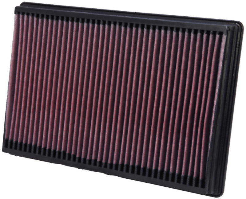 K&N 02-10 Dodge Ram 1500/2500/3500 3.7/4.7/5.7L Drop In Air Filter-Air Filters - Drop In-Grocery Getter Performance