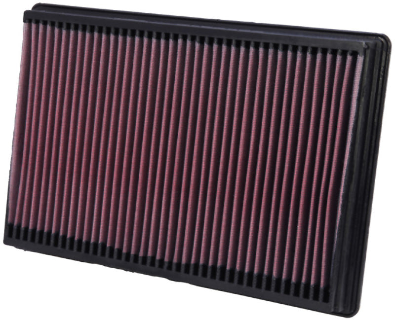 K&N 02-10 Dodge Ram 1500/2500/3500 3.7/4.7/5.7L Drop In Air Filter-Air Filters - Drop In-Grocery Getter Performance