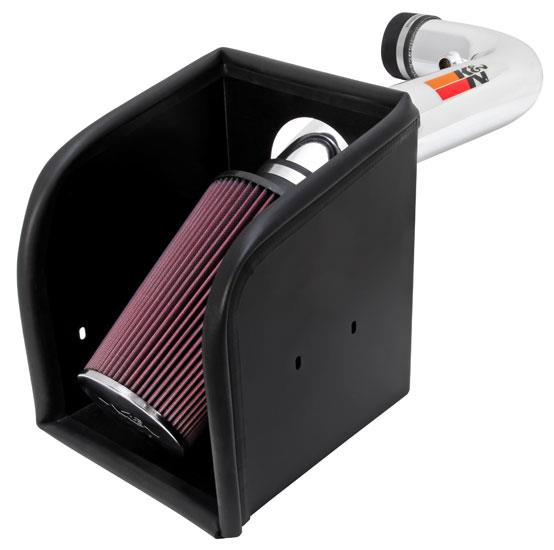 K&N 02-10 Dodge Ram V8-4.7L High Flow Performance Kit-Cold Air Intakes-Grocery Getter Performance