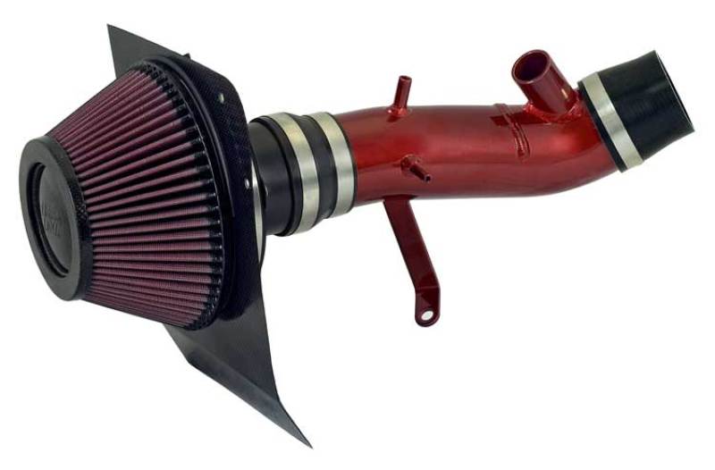 K&N 03-04 Evo 8 ONLY Red Typhoon Short Ram Intake-Cold Air Intakes-Grocery Getter Performance