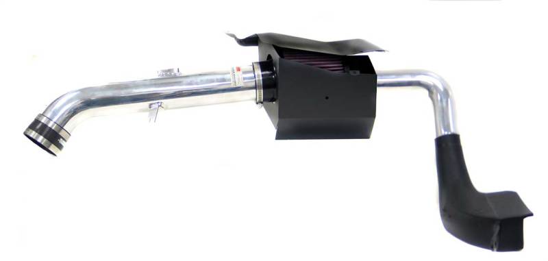 K&N 03-06 350z Polished Typhoon Short Ram Intake-Cold Air Intakes-Grocery Getter Performance