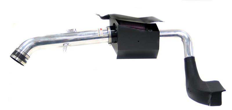 K&N 03-06 350z Polished Typhoon Short Ram Intake-Cold Air Intakes-Grocery Getter Performance