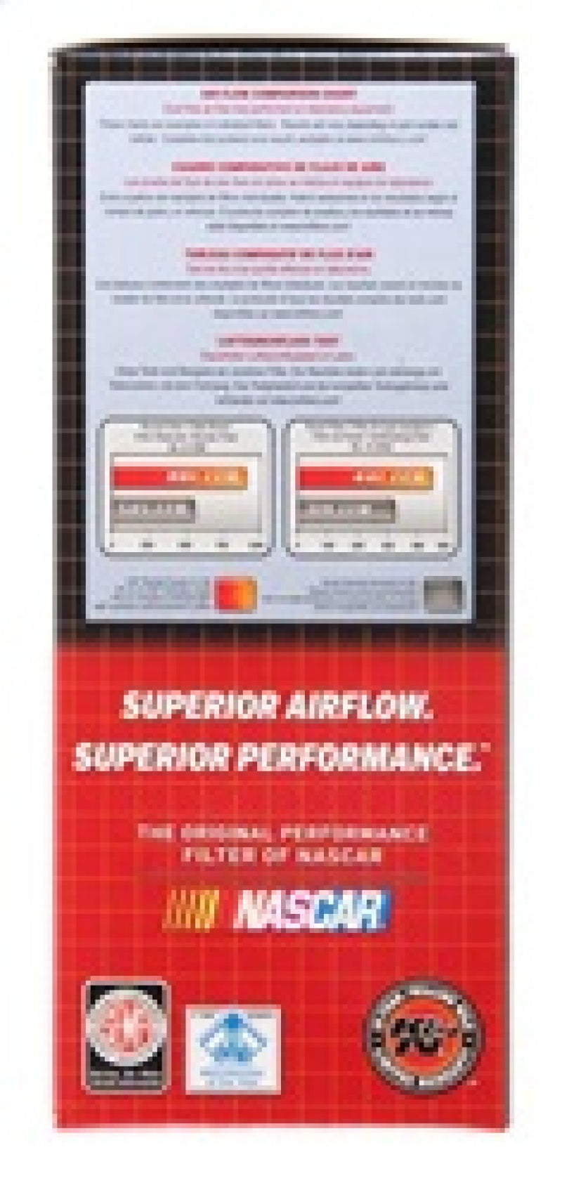 K&N 03-06 Lancer Evo 8/9 Drop In Air Filter-Air Filters - Drop In-Grocery Getter Performance
