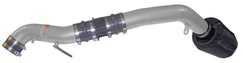 K&N 03 Hyundai Tiburon 2.7L-V6 Silver Typhoon Short Ram Intake-Cold Air Intakes-Grocery Getter Performance