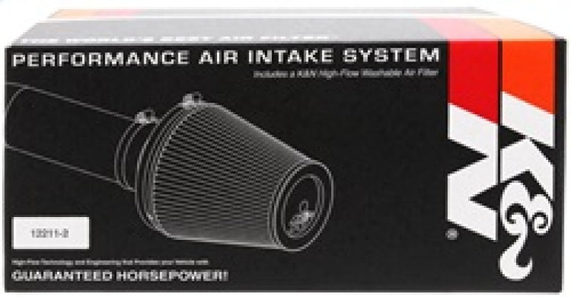 K&N 03 Toyota Matrix XR Red Typhoon Short Ram Intake-Cold Air Intakes-Grocery Getter Performance