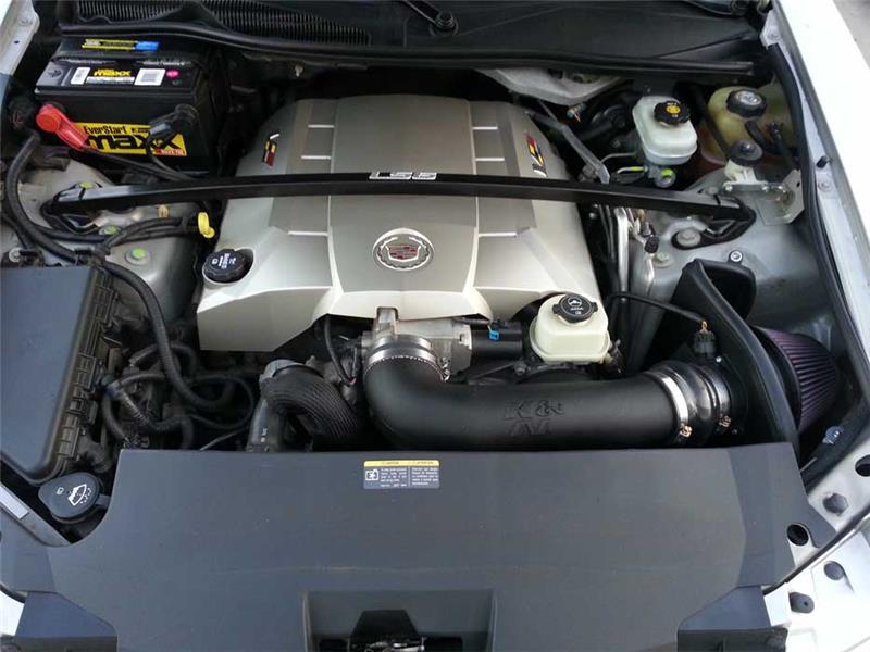 K&N 04-05 Cadillac CTS-V V8-5.7L Performance Intake Kit-Cold Air Intakes-Grocery Getter Performance