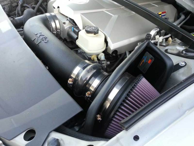 K&N 04-05 Cadillac CTS-V V8-5.7L Performance Intake Kit-Cold Air Intakes-Grocery Getter Performance