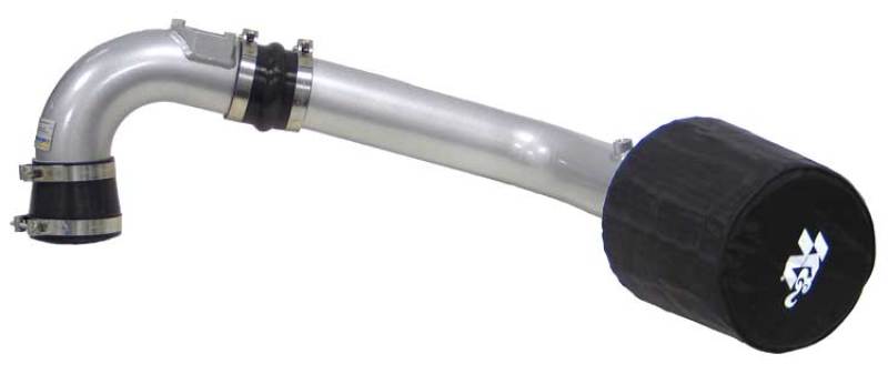 K&N 04 Mazda3 L4-2.3L Silver Typhoon Short Ram Intake-Cold Air Intakes-Grocery Getter Performance