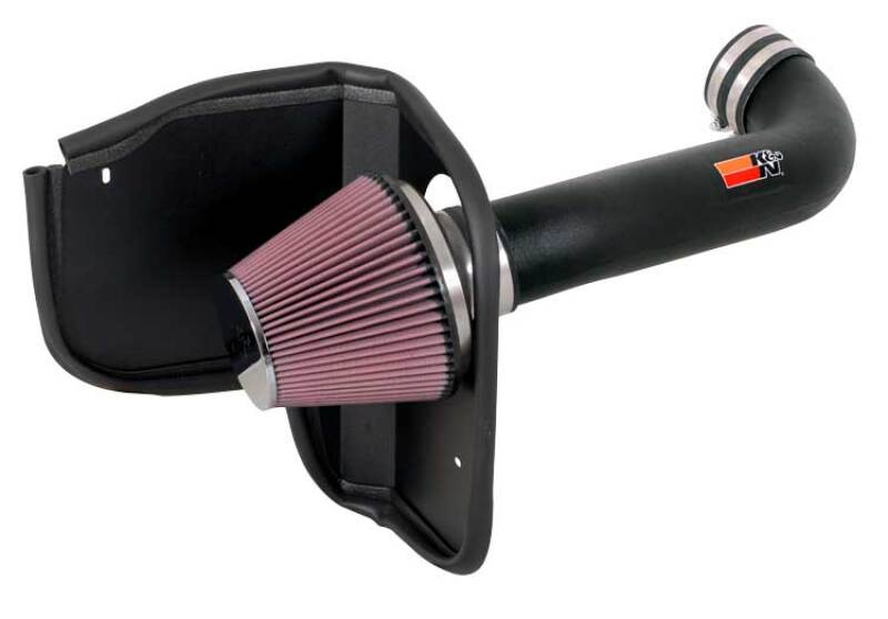 K&N 05-07 Jeep Grand Cherokee V8-5.7L Performance Intake Kit-Cold Air Intakes-Grocery Getter Performance