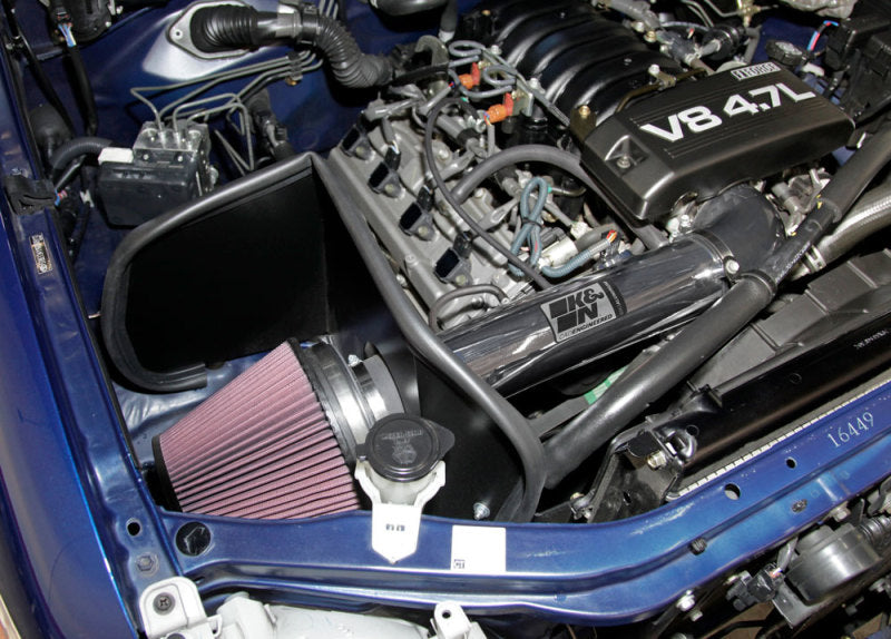K&N 05-07 Toyota Tundra / Sequoia V8-4.7L High Flow Performance Kit-Cold Air Intakes-Grocery Getter Performance