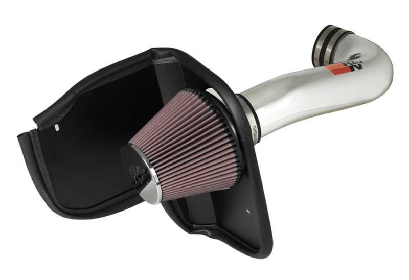 K&N 05-10 Jeep Grand Cherokee V8-5.7L / 05-10 Jeep Commander V8-5.7L High Flow Performance Kit-Cold Air Intakes-Grocery Getter Performance