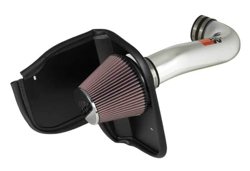 K&N 05-10 Jeep Grand Cherokee V8-5.7L / 05-10 Jeep Commander V8-5.7L High Flow Performance Kit-Cold Air Intakes-Grocery Getter Performance