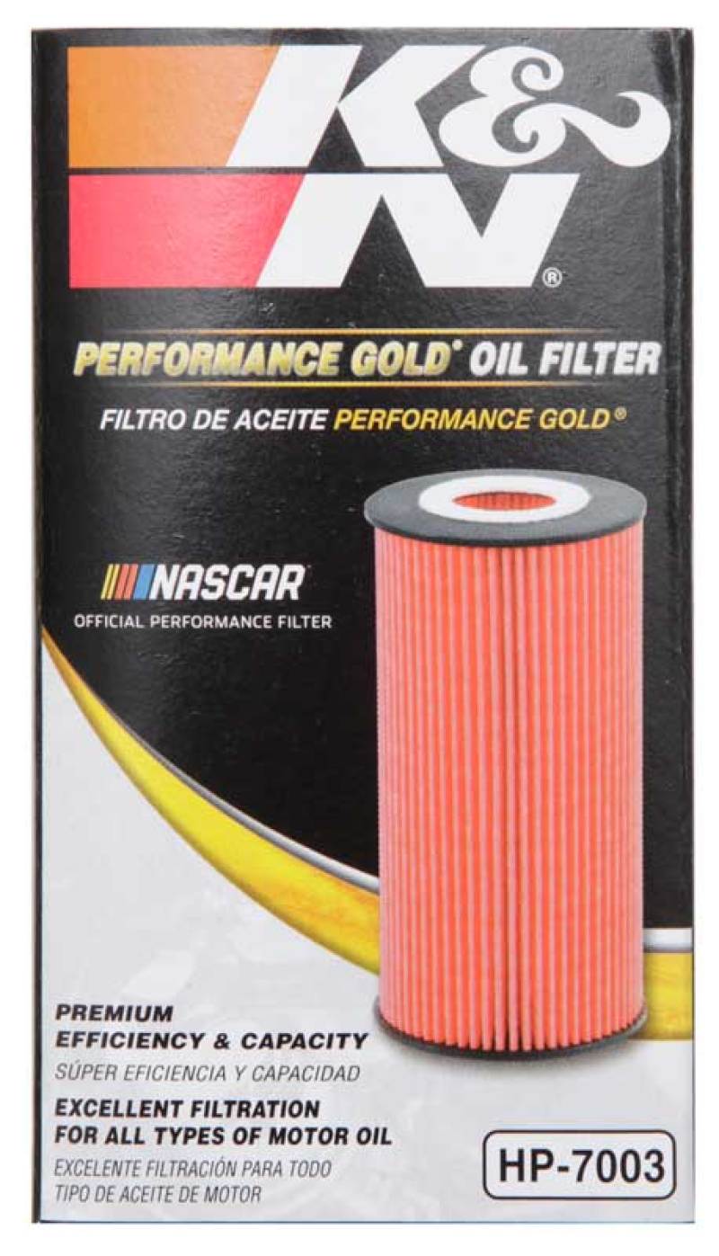 K&N 05-10 Saab 9-3 2.8L / 10-11 Camaro 3.6L V6 / 04-11 Cadillac CTS / STS / SRX 2.8L / 3.0L / 3.6L V-Oil Filters-Grocery Getter Performance