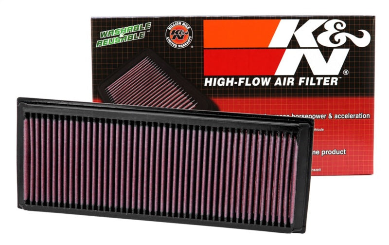 K&N 05-10 VW Jetta/Passat / 07-10 Tiguan / 09-10 GTi / 06-09 EOS Drop In Air Filter-Air Filters - Drop In-Grocery Getter Performance