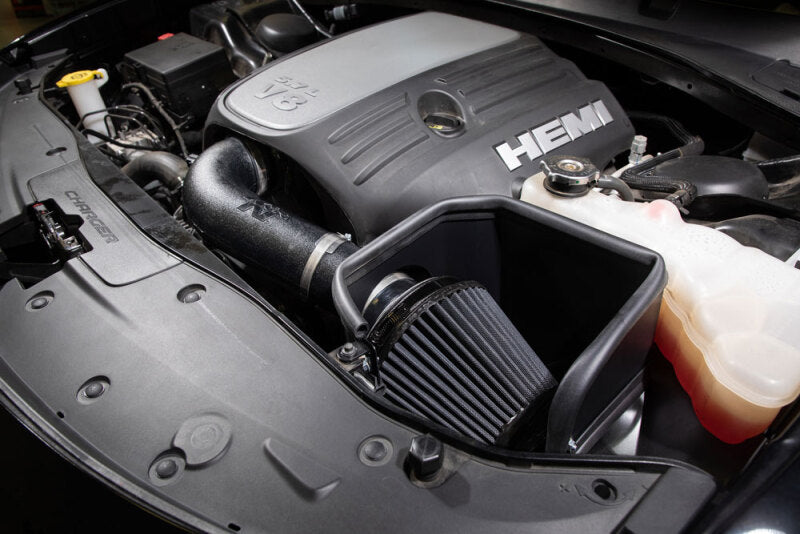 K&N 05-19 Dodge Magnum V8 5.7L/6.1L DRYFLOW Performance Air Intake System-Cold Air Intakes-Grocery Getter Performance